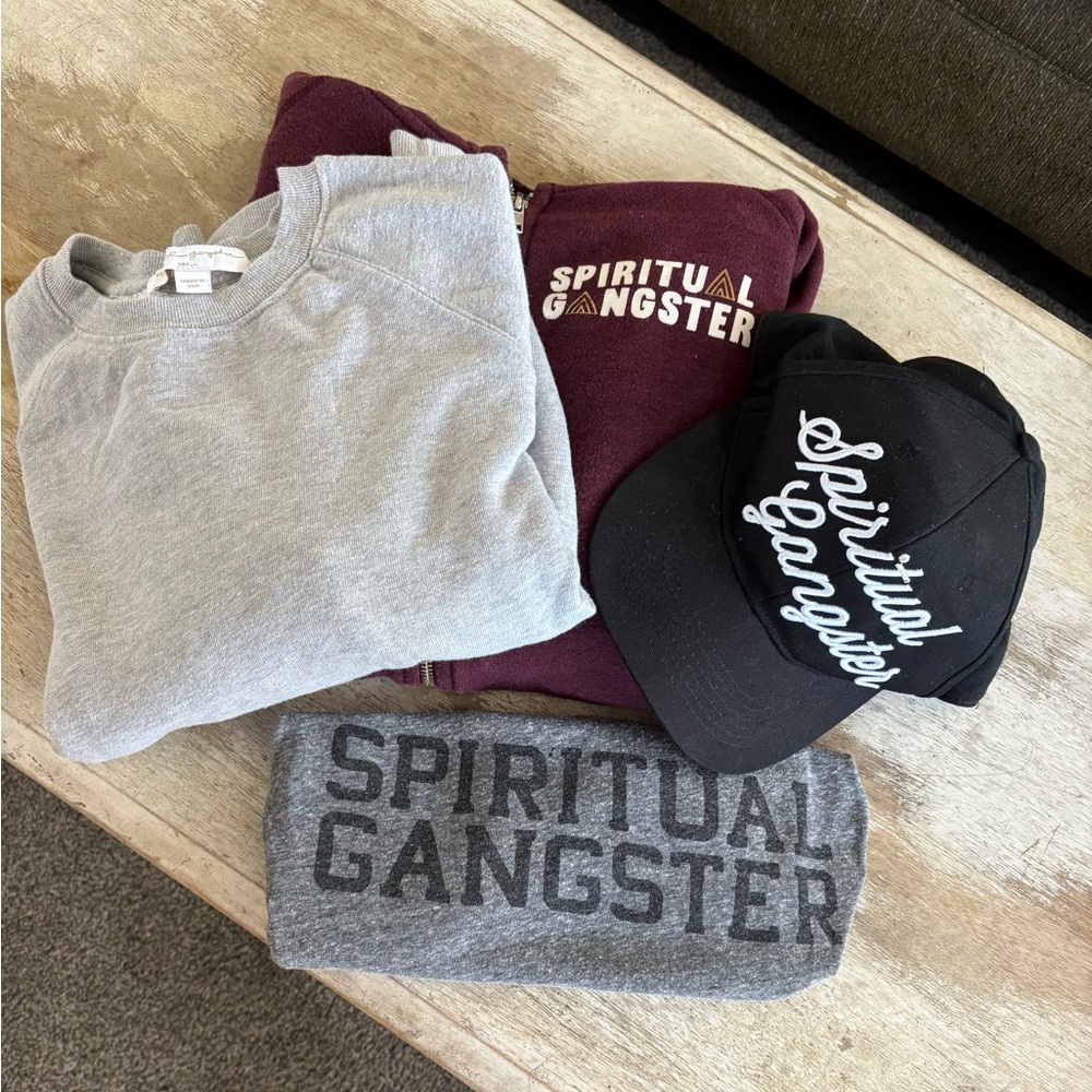 Spiritual Gangster Gray Sweatshirt